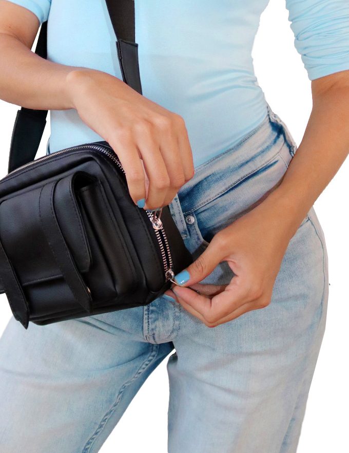 Bolso de Cactus Negro