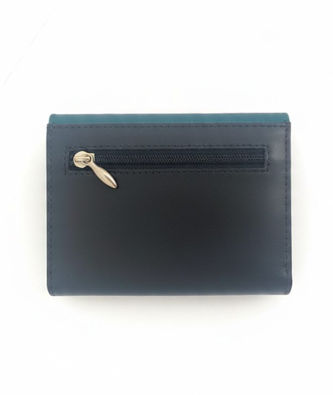 Billetera Upcycling Verde